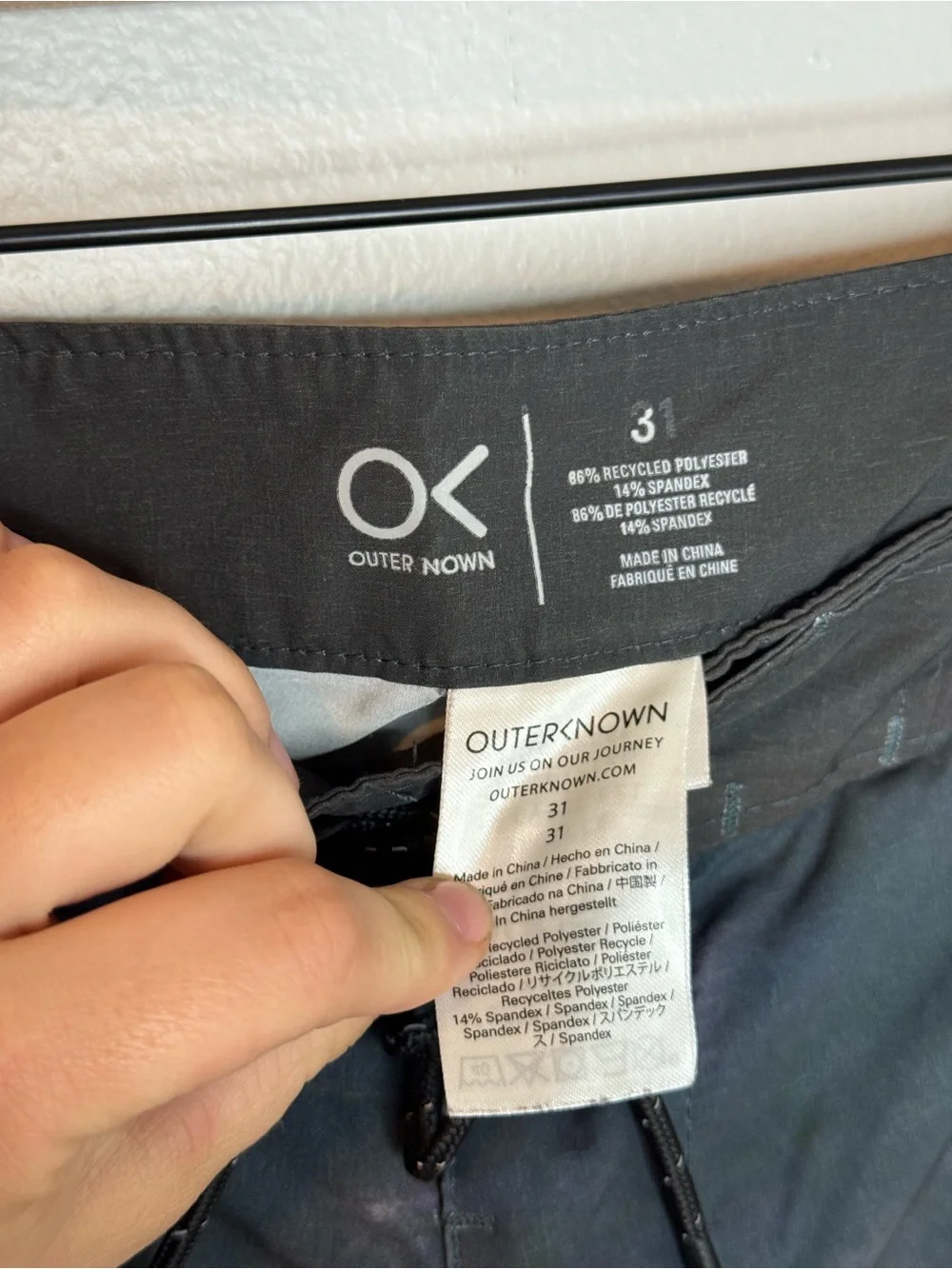 OUTERKNOWN Men's Apex Trunk Board Shorts by Kelly Slater